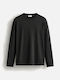 Tacito Long Sleeve Blouse Black