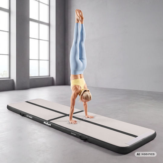 Rebel Active AirTrack Στρώμα Ενόργανης Γυμναστικής Μαύρο (300x100x10cm)