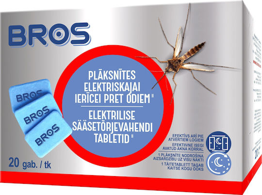 Bros Mosquito Tablets 20 Pieces Bros Mosquito Tablets 20 Pieces