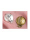 Giannopoulos Silver Metal Pomegranate Lucky Charm 3.5x4.2cm
