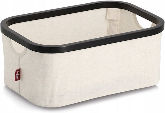 Zeller Καλάθι Αποθήκευσης Bamboo Μπεζ 38x26x16cm