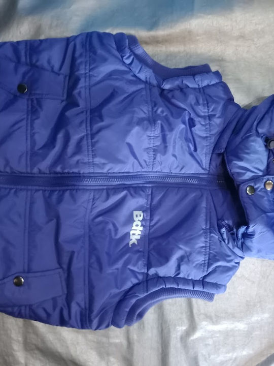 Women's Sleeveless Puffer Jacket for Winter Purple (orchid)