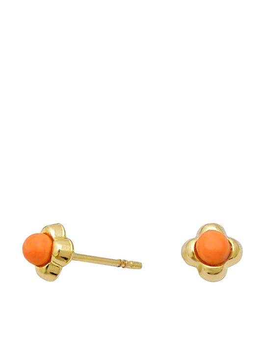 14K Gold Earring Studs Design Gld25121