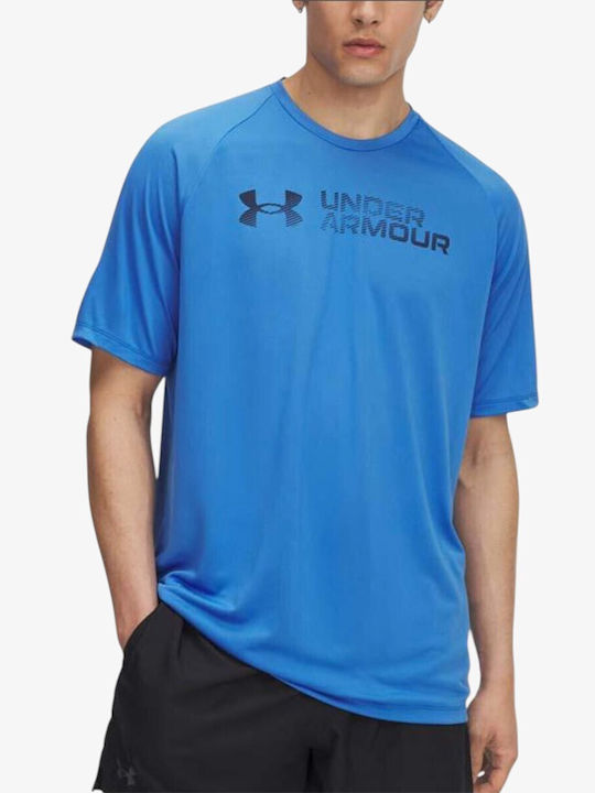 Under Armour Reflektierendes Sport-T-Shirt Blau