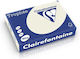 Carton A4 de 160 g/m², Culoare Pală, 250 de Foi, Top Clairefontaine Gri