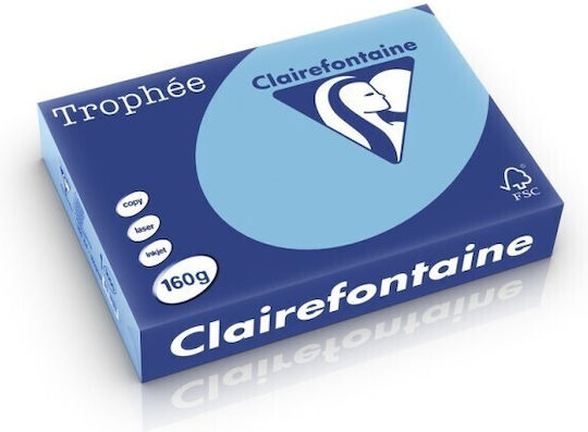 Carton A4 160 g/m² Liliachiú 250 de Foi Top Clairefontaine Lavandă