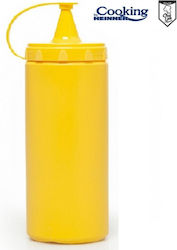 Sauce Dispenser Bottle 700 Ml Yellow Chef Line Cooking By Heinner Set 10 Pcs
