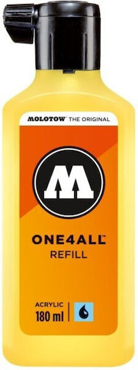 Molotow One4all Рефил 180 мл Цинково Жълто