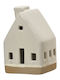 Kaemingk Weihnachtliches Dekoratives Dorf Beige 11x7.3x6.3cm