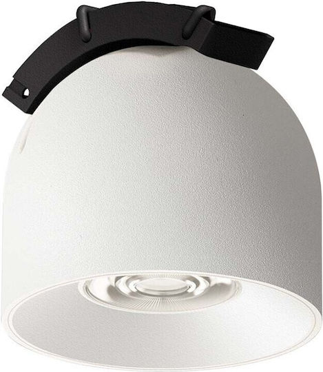 V-TAC LED Θερμό Λευκό Σποτ σε Λευκό Χρώμα