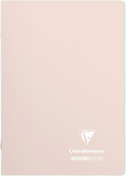 Clairefontaine A5 Notebook, 48 Sheets, Ruled, Pink