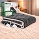 Kraft World TKSH-3 Grey Double Electric Blanket Washable Grey 280W 200x180cm