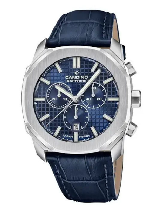 Candino Мъжки часовник 44 mm с хронограф на бат...