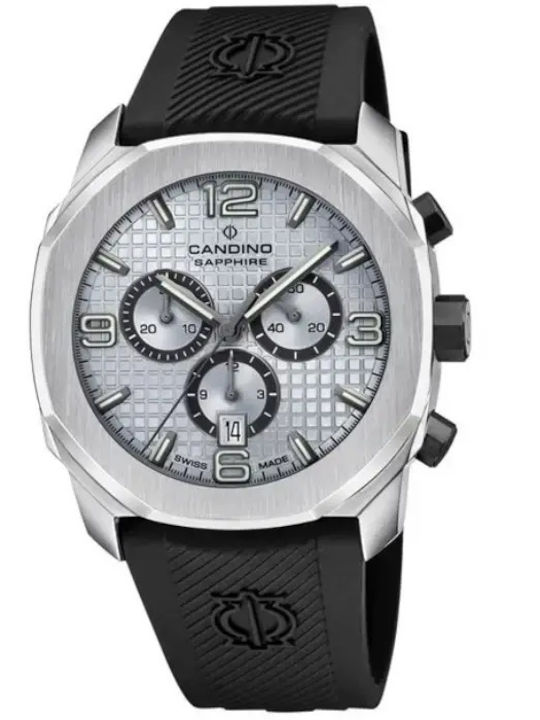 Candino Мъжки Часовник 44 mm Хронограф На Батер...