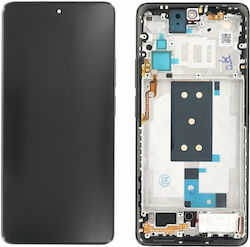 Originalbildschirm Touch-Mechanismus Rahmen Xiaomi Poco F4 5G – Night Black Service Pack Originalbildschirm Touch-Mechanismus Rahmen Xiaomi Poco F4 5G – Night Black Service Pack