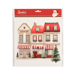 Autocolant de Crăciun pentru Fereastră „3houses Christmas Tree” 28 cm Kaemingk Km-460260-3 Autocolant de Crăciun pentru Fereastră „3houses Christmas Tree” 28 cm Kaemingk Km-460260-3