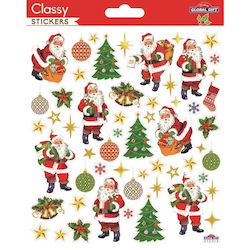 Autocolante Elegante de Crăciun 15x17cm 212019 Global Gift