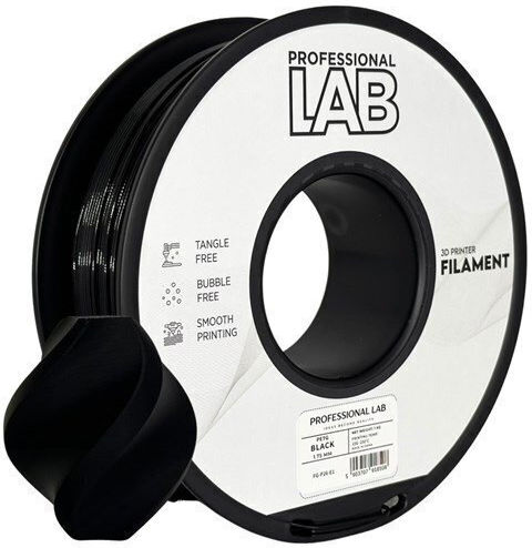 Professional Lab PETG 3D Принтер Филамент Черен 1kg