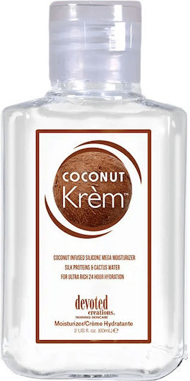 Daily Mega Хидратиращ Крем за Тяло с Пантенол и Аромат на Кокос 60ml