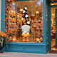 Halloween-Schaufenster „Der Zwerg“ 130 x 40 cm