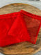 ED Collection Fabric Christmas Gift Bag Red 16x23cm R10/23