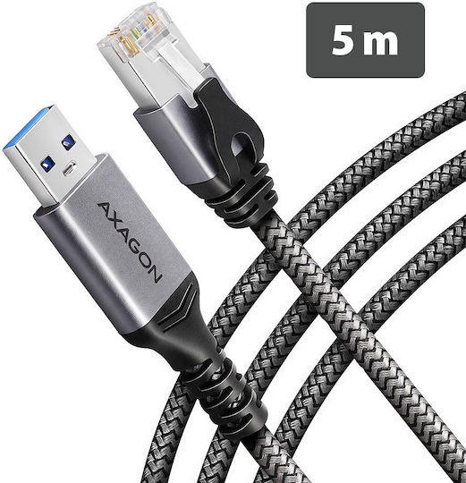 Axagon ADE-AM50 Αντάπτορας Δικτύου USB με Ενσύρματη Σύνδεση Ethernet