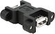 DeLock USB 2.0 Kabel USB-A-Buchse – USB-A-Buchse Schwarz 65559