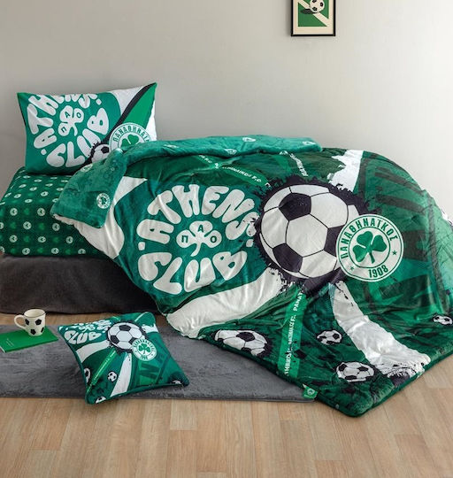 Palamaiki Single Sherpa Comforter 160x220 cm Green 720 GSM