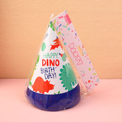 Partyhüte aus der Dinosaurier-Serie – 10 Stück aus Papier