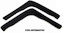 Smoked Front Wind Deflectors Compatible Fiat Talento 2-door Van 2016-> Smartic Model Sma-000899