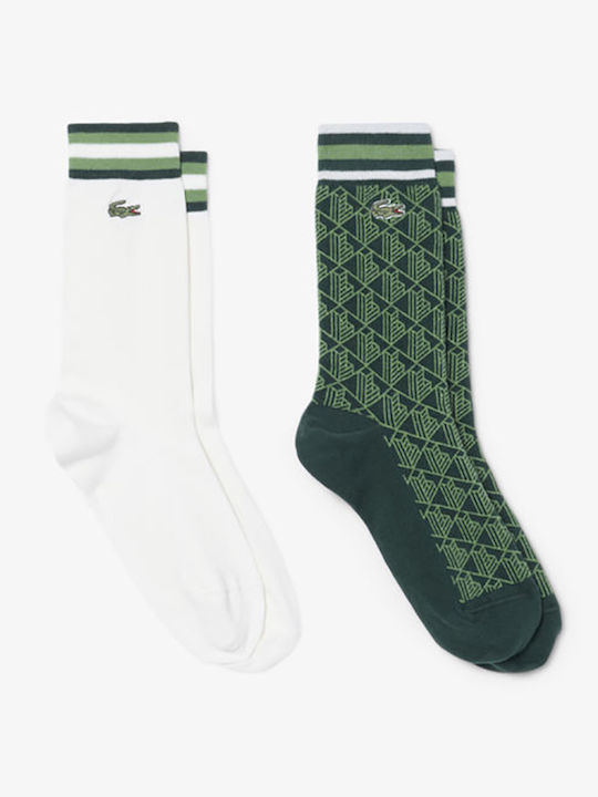 Lacoste Ανδρικές Κάλτσες Green 2Pack