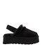 Chic Winter Women's Slippers Black