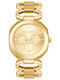 Women's 38mm Battery-Powered Watch with Gold Stainless Steel Bracelet