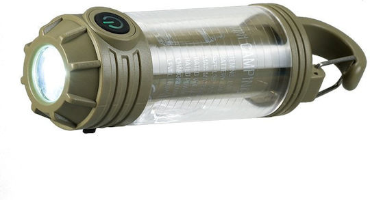Tracer Red Battery-Powered Camping Light Accessory with Flashlight