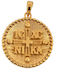 Rubini Talisman Constantine Charm in 14K Gold