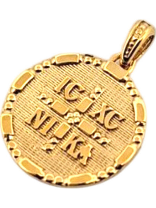 Rubini Charm Talisman din Aur 9K Rubini Charm Talisman din Aur 9K