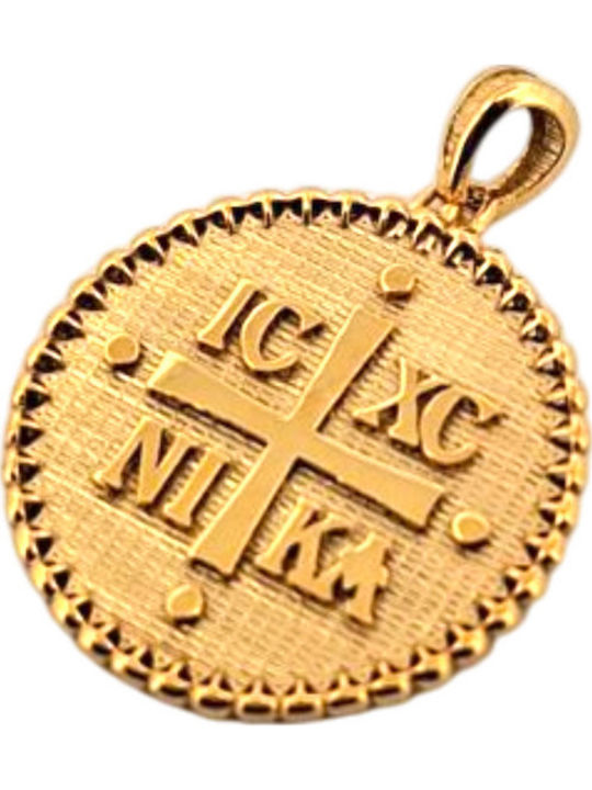 Rubini Charm Talisman din Aur 9K Rubini Charm Talisman din Aur 9K