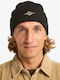 Day Beanie Unisex Beanie with Rib Knit in Black