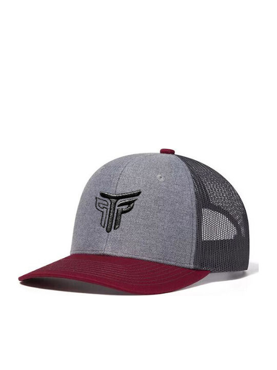 Шапка Jockey Trucker Logo Черна Takeposition Графитносиво Бордо 6 Панела Унисекс Черна 56-58cm