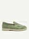 Herren-Loafers aus Beigem Wildleder