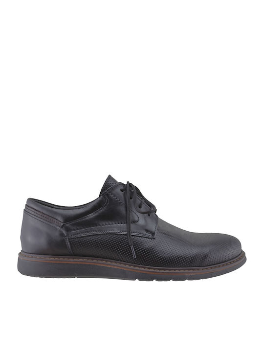 Leather Men's Casual Anatomical Brown Shoes