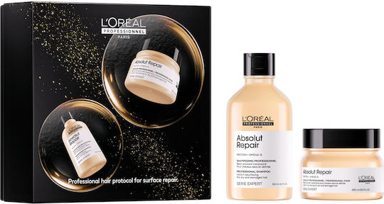 Absolut Repair Duo Σετ Θεραπείας Μαλλιών για Ταλαιπωρημένα Μαλλιά με Σαμπουάν & Μάσκα 2τμχ