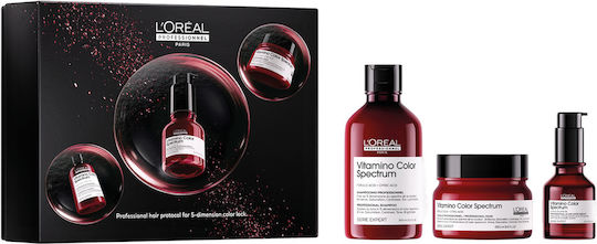 Vitamino Color Spectrum Trio Σετ Θεραπείας Μαλλιών για Βαμμένα Μαλλιά με Σαμπουάν, Μάσκα & Serum 3τμχ