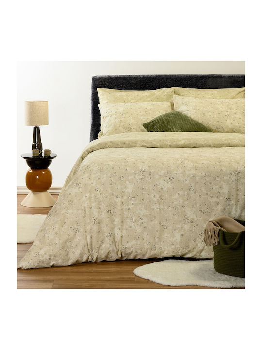 Melinen Demi Beige Single Quilt Set 160x240cm 3...