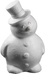 Styropor-Schneemann 16 cm