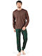Paul Martin Winter Men's Pyjamas Brown