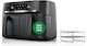 Air Fryer Series 4 cu Două Coșuri Detașabile de 9 l, Negru