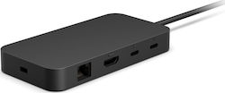 Microsoft Surface Dock 3 USB-C Докинг станция с HDMI 4K PD Ethernet Черна Microsoft Surface Dock 3 USB-C Докинг станция с HDMI 4K PD Ethernet Черна