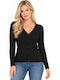 Women's Knitted Cardigan Black WC-KW24-5011-27CA-Black
