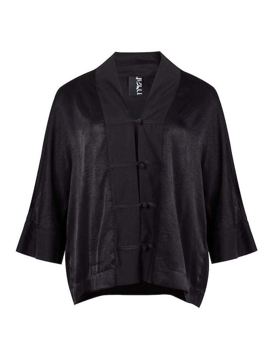 Damen-Kimono Schwarz